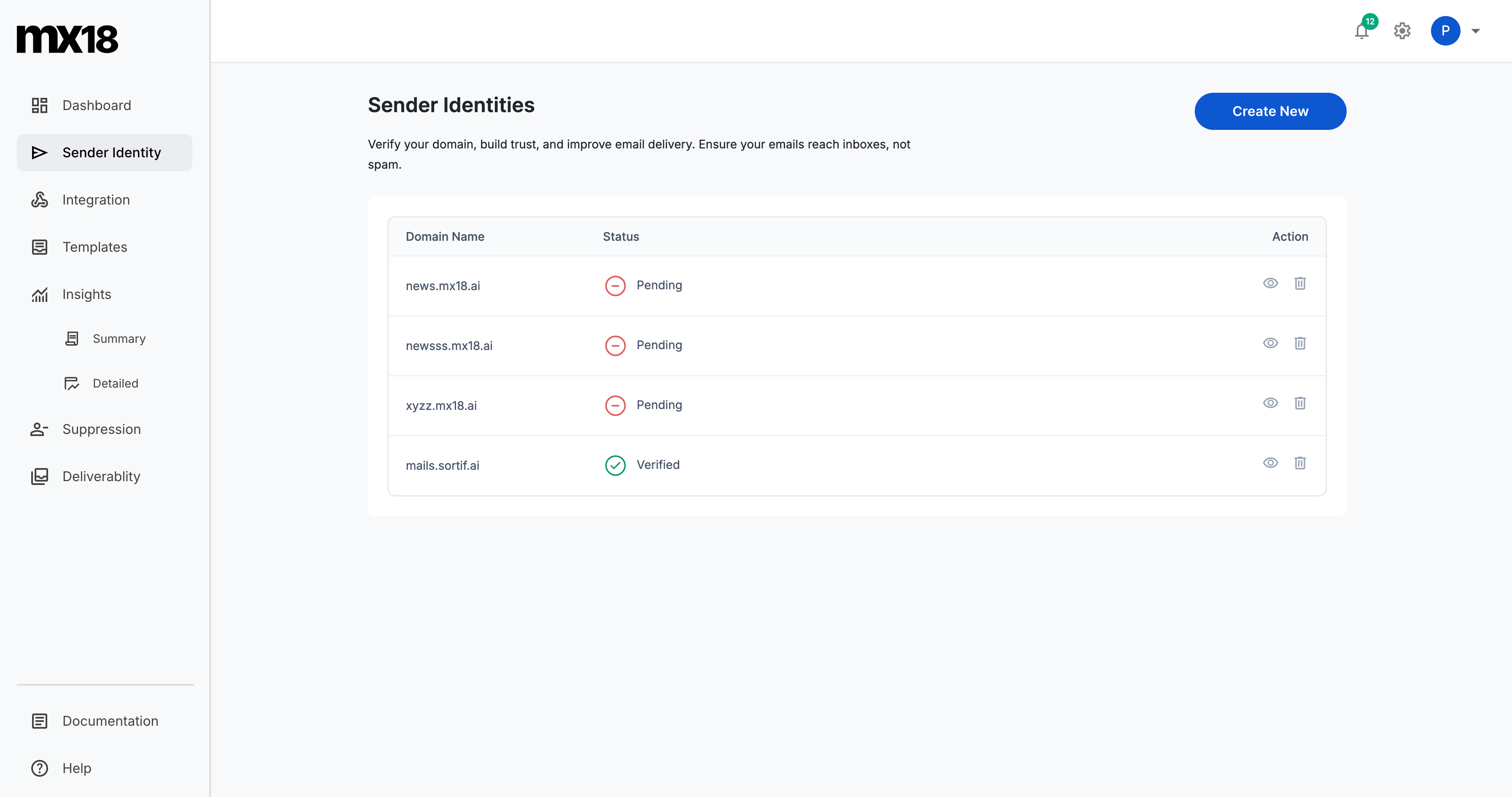 Foo screenshot